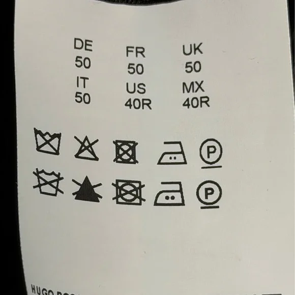 Hugo Boss Tailored Shawl Lapel Dinner Jacket – 40R – Black/Silver - Picture 5 of 11